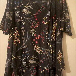 Agnes and Dora Plus Size 3X Tunic Blouse